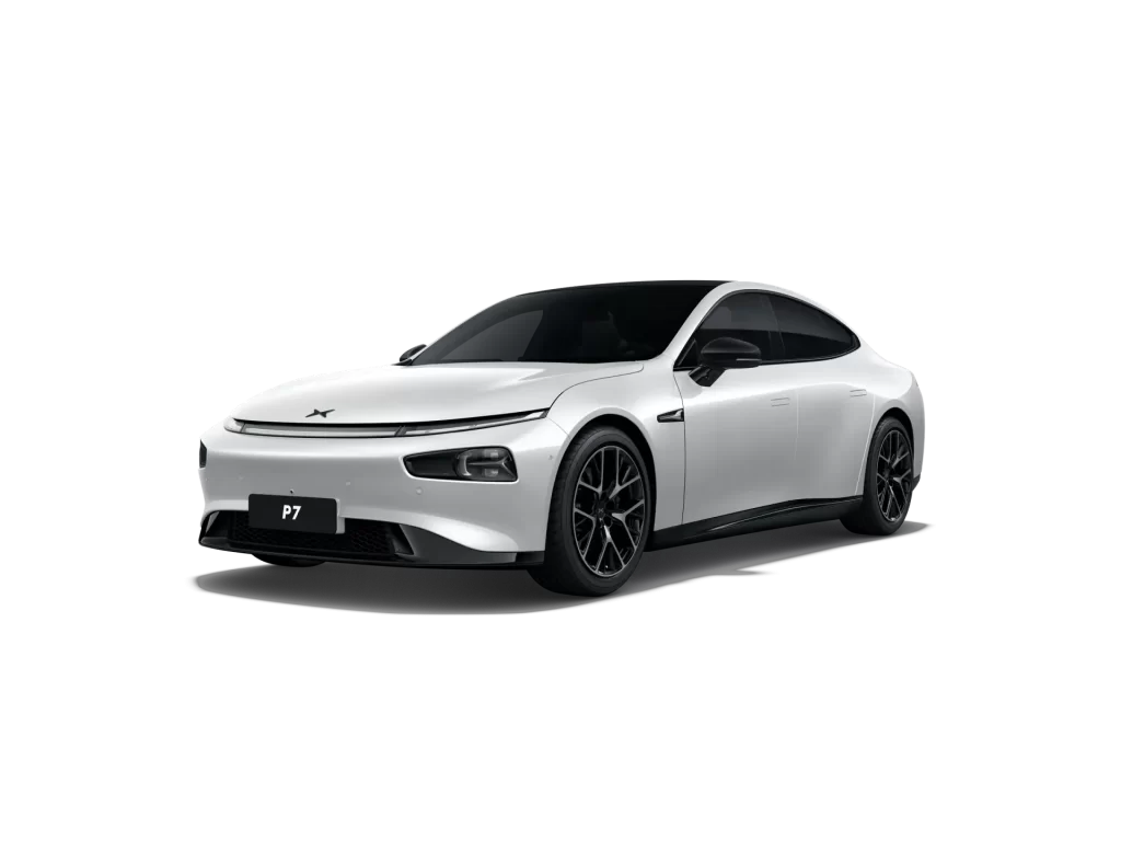 Modelo XPENG p7 blanco