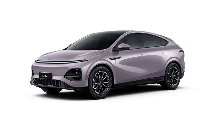 Nuevo modelo XPENG g6 lila